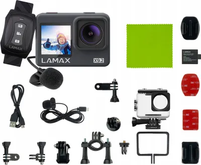 Produktbild von Sportkamera 16Mp 4K 30Fps Lamax X9.2 2 Displays Wasserdicht 1050Mah