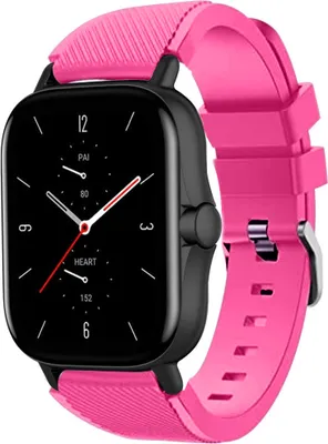 Produktbild von Strap-it Amazfit GTS 2 Silikonarmband (Pink)