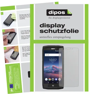 Produktbild von 6x Schutzfolie für Crosscall Trekker X4 matt Displayschutzfolie Display Schutz
