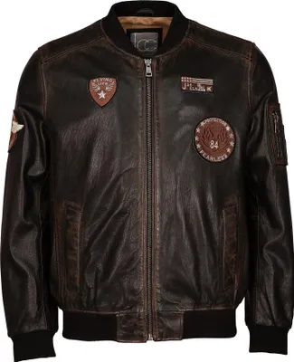 Produktbild von JCC Lederjacke 31025205 Herren vintage brown 58