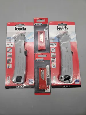 Produktbild von Trapezklingenmesser mit Ersatzklingenfach