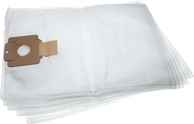 Produktbild von vhbw 5x Staubbeutel kompatibel mit Nilfisk WD225, WD215, WD135, WD200, WD120 Staubsauger - 29cm x 21cm Weiß
