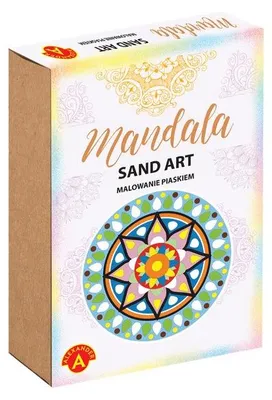 Produktbild von Alexander Toys Sand Art – Mandala – 2, Bastelset für Kinder, 8 Jahr(e), Mehrfarbig