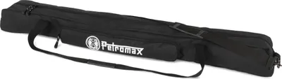 A black transport bag with the Petromax logo is shown against a white background.
