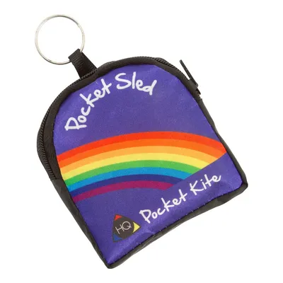 Obrázek produktu pro Kinderdrachen HQ Pocket Sled Rainbow 100085 Regenbogen 43 x 33 cm + 120 cm ocas