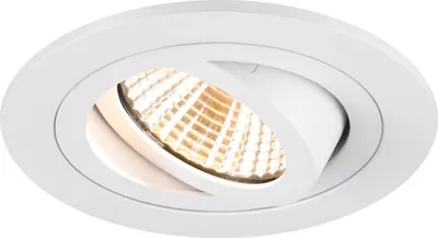 Produktbild von SLV 1007403 NEW TRIA 75, LED Deckeneinbauleuchte, 3000K, 38° rund weiß