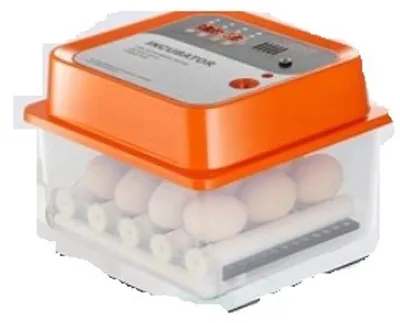 Produktbild von Famanu Brutmaschine für Hühner und Enten - Mit Temperatur- und Feuchtigkeitsregelung - Für 12 Eier