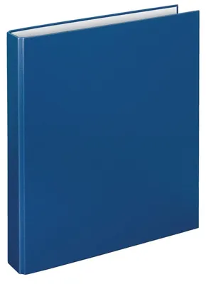 Produktbild von Ringbuch Basic A4 PP kaschiert 4-D-Ring-Mechanik 25mm blau Packung mit 10 Stück