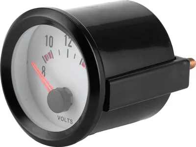 Obrázek produktu pro Měřič napětí, voltmetr, automobilový voltmetr, automobilový displej napětí, 52mm voltmetr, univerzální měřič napětí