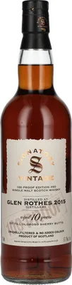Produktbild von Glenrothes 10 Jahre - 2015/2025 - Oloroso Sherry Butts - 100 Proof Edition #50 - Speyside Single Malt Scotch Whisky