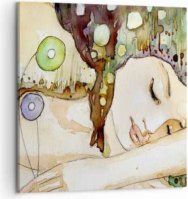 Produktbild von Bild auf Leinwand - Leinwandbild - Frau modern - 60x60cm - Wand Bild - Wanddeko - Wandbilder - Leinwanddruck - Bilder - Kunstdruck - Wanddekoration - Leinwand bilder - Wandkunst - AC60x60-3553