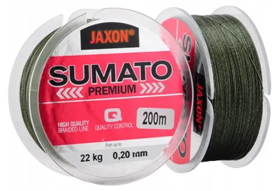 Produktbild von Jaxon Sumato Premium Geflochtene Angelschnur 0,20mm 22kg
