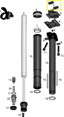 Image de Crankbrothers Highline Barrel Nut Boulon de selle