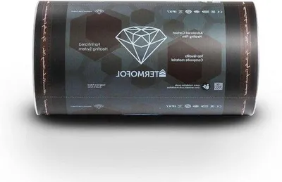 Zdjęcie produktu dla Ogrzewanie podłogowe - Folia podczerwieni - Łagodne ogrzewanie - Bezpośrednie ogrzewanie - 50 cm Szeroka - Czarna