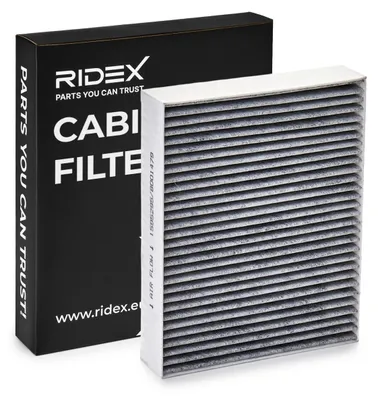Produktbild von RIDEX 424I0102 Innenraumfilter Pollenfilter für OPEL ZAFIRA B (A05) Aktivkohle