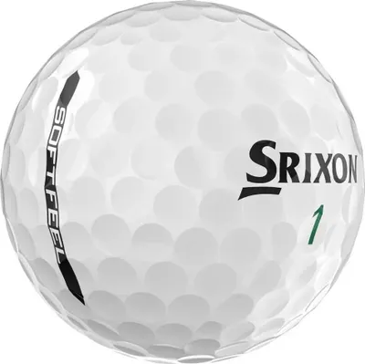 Produktbild von Srixon Soft Feel Matte Golfbälle Weiß 12 Balls Weiß 12 Balls