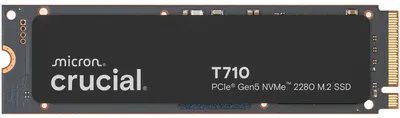 Produktbild von Crucial T710 - SSD - verschlüsselt - - intern - M.2 2280 - PCI Express 5.0