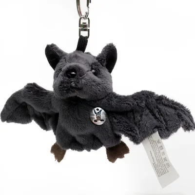 Produktbild von Fledermaus Schlüsselanhänger Kuscheltier Plüsch Anhänger Zwergfledermaus FLAPPI