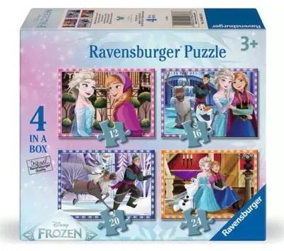 Produktbild von RAVENSBURGER Puzzle Ledov Krlovstv 4in1 ( 12, 16, 20, 24 Teile)