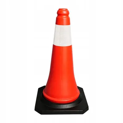 Image de Poteau de signalisation routière haute visibilité 50 cm