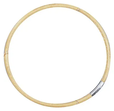 Produktbild von Rayher Bambus Ring, 20 cm ø, Taschengriff Bambus, 1 Stück, Ring aus Bambusholz,