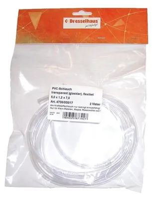 Imagen del producto de 2 x Manguera de combustible Dresselhaus 4706/000/17, 6 x 1,2