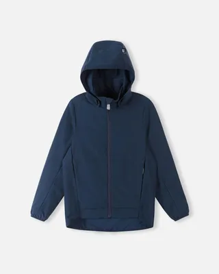 Productafbeelding van Reima 5100193A-6980 kinderjas in donkerblauw – System Anti-Bite