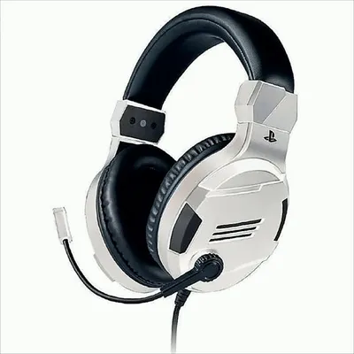 Zdjęcie produktu dla Big Ben BIG BEN PS4OFHEADSETV3WHITE Przewodowe słuchawki / zestaw słuchawkowy Gaming Black, White