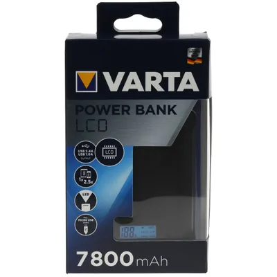 Produktbild von Varta 57970, 7800 mAh, Lithium-Ion (Li-Ion), Grau