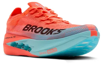 Productafbeelding van Brooks Hyperion Elite 5 - roze klei/atomiser blauw, maat: 8