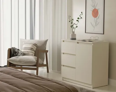 Zdjęcie produktu dla Komoda Malwa 1D3S kaszmir beż
