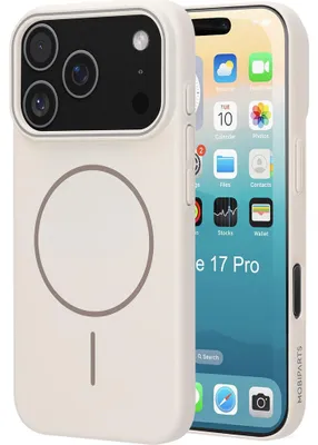 Produktbild von Mobiparts Slim Line, Cover, Apple, iPhone 17 Pro, 16 cm (6.3"), Weiß