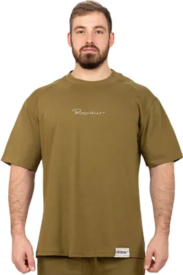 Produktbild von Reichstadt Herren Oversized T-Shirt 22RS033 Khaki L