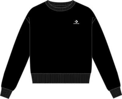 Produktbild von Converse Foundation Crew 10019441-001 Damen