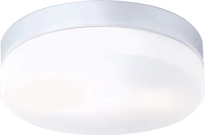 Produktbild von Deckenleuchte, Balkon, IP44, silber, 2 flammig, D 24cm