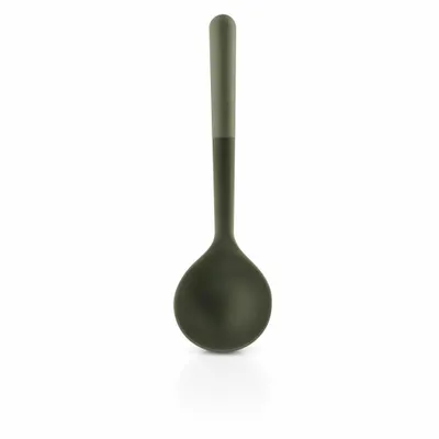 Produktbild von Eva Solo Green tool Schöpflöffel, Schöpfkelle, Suppenkelle, Kelle, Suppenlöffel, Kunststoff / Silikon, Grün, 29.4 cm, 531535