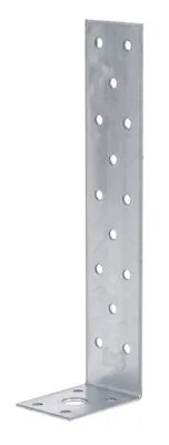 Produktbild von Alberts 50 x Zuganker 200 x 52 x 40 mm – verzinkt, Langwinkel, Betonanker & Flachstahlanker