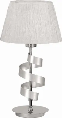 Zdjęcie produktu dla Lampa stołowa DENIS chromowana biała 1xE27x60W metal wym:46x25x25cm IP20 Candellux
