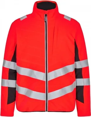 Produktbild von F. Engel Safety Stepp-Innenjacke, Rot/Schwarz, Gr. L