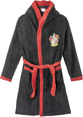 Zdjęcie produktu dla Szlafrok Harry Potter Gryffindor Czarny Czerwony - L