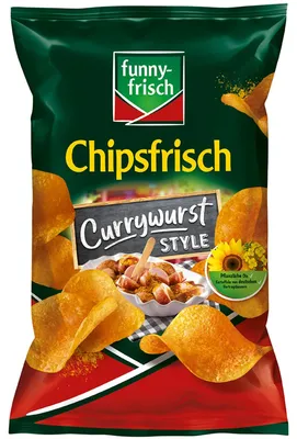 Obrázek produktu pro funny frisch Chipsfrisch Bramborové lupínky ve stylu kari 150g