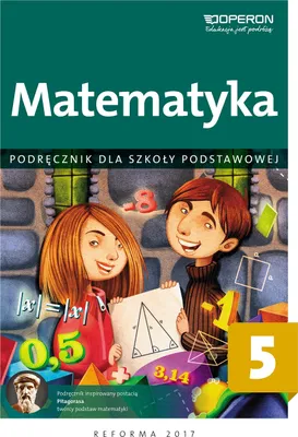 Produktbild von Matematyka Podręcznik Szkoła Podstawowa 5 Operon