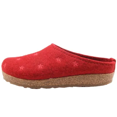 Produktbild von HAFLINGER Damen Hausschuh Pantoffel Grizzly Stelline 741032, Größe:42 EU, Farbe: