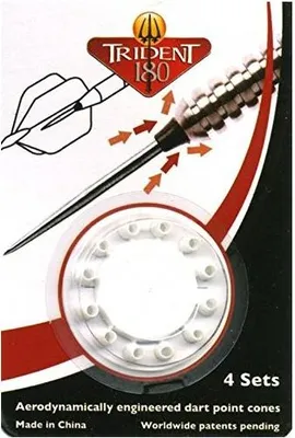 Obrázek produktu pro Trident180 Steeldart Cones Weiß