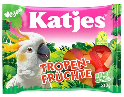Produktbild von Katjes Tropen-Früchte 210g