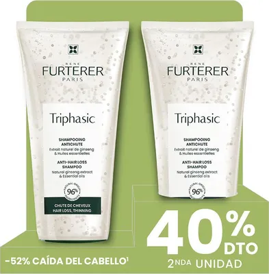 Obrázek produktu pro Rene Furterer Triphasic šampon proti vypadávání vlasů 2 X 200 ml