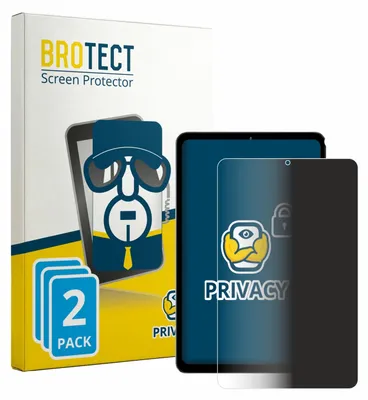 Produktbild von 2x BROTECT Sichtschutzfolie für Headwolf FPad 6 Anti-Spy Privacy Sichtschutz Blickschutz Folie Blaulicht-Schutz
