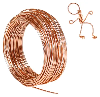 Aluminium-Basteldraht 2 mm, 31 m, biegsam für Schmuck & Floristik