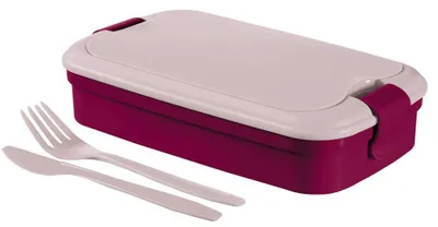 Zdjęcie produktu dla Pudełko piknikowe Lunch&Go, 1,3 litra, fioletowe