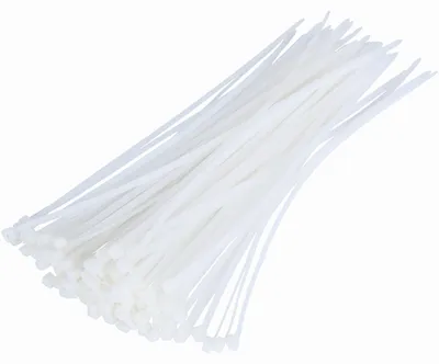 Image de Collier rapide blanc lot de 100 colliers